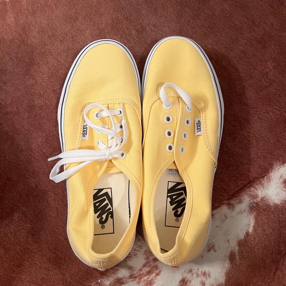 yellow vans